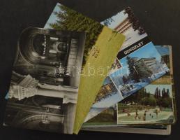 100 db MODERN főleg magyarországi város képeslap / 100 modern mainly Hungarian town postcards