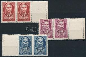 1951 Maxim Gorkij sor párokban jobb ill. bal oldali üres mezővel (12.000)