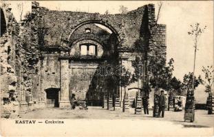 Kastav, Castua; Crekvina / church ruins. Ljudevit Jelusic