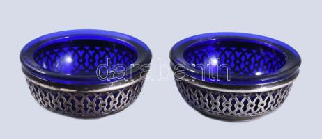 Ezüst (Ag) szerelékes fűszerkínáló pár, nettó 15g