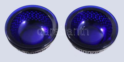 Ezüst (Ag) szerelékes fűszerkínáló pár, nettó 15g