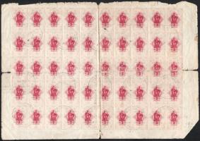 1945-1946 Hatvan, Sziklai Nándor Árpád MÁV lakatos 2 db házassági anyakönyvi kivonata, hátoldalukon ...