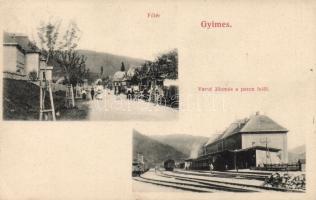 Gyimes with railway station (EK)