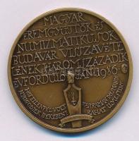 Csíkszentmihályi Róbert (1940-) 1986. "Buda 1686 / Magyar Éremgyűjtők és Numizmatikusok Budavár visszavételének 300. évfordulóján" kétoldalas bronz emlékérem (42,5mm) T:AU Adamo BP26