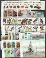 Angol gyarmatok tengerentúli utódállamai 16 db sor és 5 blokk 3 db Visir berakólapon: Grenada, Nevis, Niue, Grenada-Grenadines, Samoa (Mi EUR 131,4)