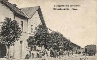 Dicsőszentmárton railway station
