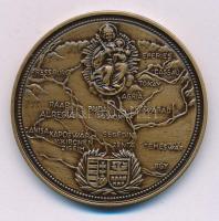 Bognár György (1944-) 1987. "Hungaria Eliberata 1683-1699 - Eger MÉE 1987" kétoldalas bron...