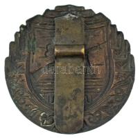 Csehszlovákia 1928- . Géppuskás jártassági bronz jelvény (46mm) T:XF
Czechoslovakia 1928- . Machine...