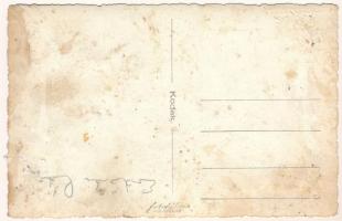 Kolozsvár, Cluj; háborús emlékmű avatása, magyar zászlók, katonák / military monument inauguration, ...