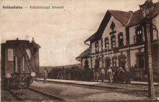 Balázsfalva Küküllőszeg railway station