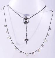 Zazou France 2 darab nyaklánc, jelzett.