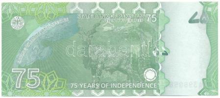 Pakisztán 2022. 75R "A függetlenség 75. évfordulója" emlékkiadás T:UNC Pakistan 2022. 75 R...