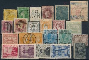 Vegyes külföldi összeállítás jobbakkal, stecklapon