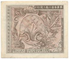 Japán / Szövetséges katonai kiadás 1945. 10s T:VF
Japan / Allied military currency 1945. 10 Sen C:V...