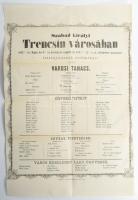 1867 Szabad királyi Trencsén városában megválasztott tisztviselők névsora