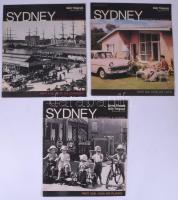 1999 Sidney, a Celebration in Pictures. The Daily Telegraph Millennium Special. 3 db angol nyelvű kiadvány, gazdag képanyaggal illusztrálva. Kiadói tűzött papírkötés.