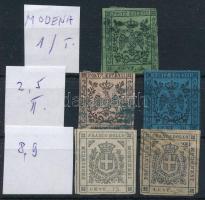 Modena 5 db klasszikus bélyeg