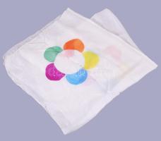 KISZ kendő, cca 70x70 cm