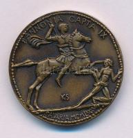 Kiss Sándor (1925-1999) 1988. "DIVI PATER PATRIAE CAESAR AUGUSTUS / PANNONIA KAPTA IX SAVARIA M...