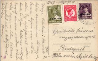 Nagyvárad, Oradea; Fekete Sas nagyszálloda, Katz, Corvin, Lloyd üzlete, Első Nagyszebeni Cipőgyár r....