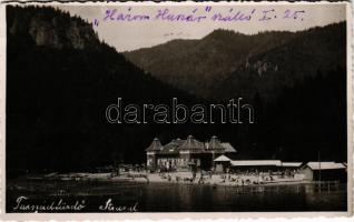 1941 Tusnád-fürdő, Baile Tusnad; strand / beach. photo