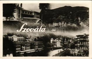 1943 Szováta-gyógyfürdő, Baile Sovata; nyaralók, villák / villas, spa (EB)