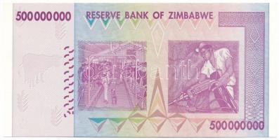 Zimbabwe 2008. 500.000.000$ T:AU
Zimbabwe 2008. 500.000.000 Dollars C:AU
Krause P#82