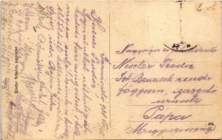 1928 Zselíz, Zeliezovce; Római katolikus templom. Schulcz kiadása / Catholic church (Rb)