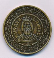 Tóth Sándor (1933-2019) 1986. "Szent László - A honfoglaláskor pihenő helye volt a magyaroknak e vár / Szabolcsi-Földvár" kétoldalas bronz emlékérem (42,5mm) T:AU patina