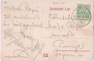 1911 Léva, Levice; Schoeller (Schöller) kastély. Schultz Ignác kiadása / castle (EK)