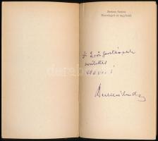 Berkesi András: Pisztrángok és nagyhalak. DEDIKÁLT! Bp., 1967, Magvető. Kiadói papírkötés, kissé kop...
