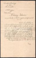 1925 Bp., Walko Lajos (1880-1954) m. kir. titkos tanácsos, országgyűlési képviselő, a Pesti Magyar Kereskedelmi Bank elnöke, kereskedelemügyi miniszter (1922-1926), illetve külügyminiszter (1925-1930, 1931-1932) autográf aláírása kinevezésen