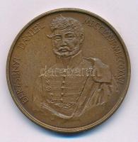 Kiss Sándor (1925-1999) 1982. "Berzsenyi Dániel 1776-1836 / Magyar Éremgyűjtők Egyesülete Szombathelyi Csoportja" kétoldalas bronz emlékérem (42,5mm) T:AU Adamo SH6