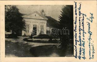 1934 Hévmagyarád, Magyarád, Kúpele Madarovce, Malinovec; Báró Nyáry Adolfné kastélya, kúria / castle, mansion