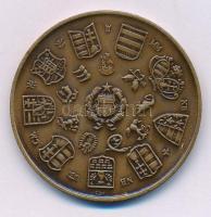 Csucs Viktória (1934-1993) 1979. "Magyar Éremgyűjtők Egyesülete 1969-1979" kétoldalas bron...