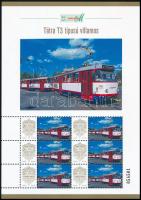 2025 Tátra T3 típusú villamos megszemélyesített hatos kisív dísztokban