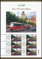 2025 Tátra T+R.P típusú villamos megszemélyesített hatos kisív dísztokban