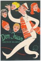 Don Juan utolsó kalandja kisplakát MOKÉP filmplakát 17x24 cm