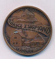 Rajki László (1939-) 1992. "MÉE - MZS. emlékbizottság 1992. / 1879. Tiszacsécse - Móricz Zsigmo...