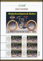 2025 Motorkerékpárok retro - 1. Harley-Davidson Model 1 megszemélyesített hatos kisív