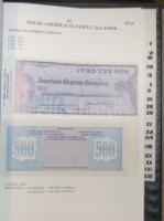 1988. MNB csekktájékoztató 5 kötetben a világ minden csekkjének képeivel és ismérveivel, országonkén...