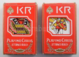 KR két pakli francia kártya