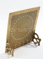 Réz öröknaptár, 2 jelölőjével, m: 13,5 cm