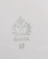 Bavaria négyrészes egyszemélyes reggeliző szett, csésze alátéttel, desszertes tányér és kínáló, jelz...