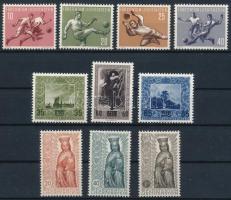 Liechtenstein 1954 Teljes évfolyam Mi 322-331 (Mi EUR 170.-)