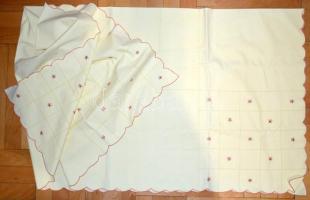 Asztalterítő abrosz, 150x140 cm, hozzá 6 darab szalvéta