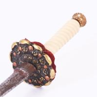 Régi díszkard / vívókard, vége sérült, h: 86 cm