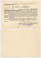 2 db RÉGI magyar reklám grafikai képeslap: 'Cukorrépa' és 'Mezőgazdák' / 2 pre-1...