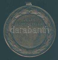 1931 "Csengery Antal-polgári iskola megteremtője - Jeles előmenetelért" Br emlékérem T:2