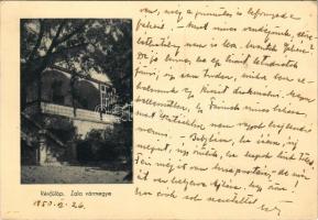 1950 Révfülöp, villa (EK)